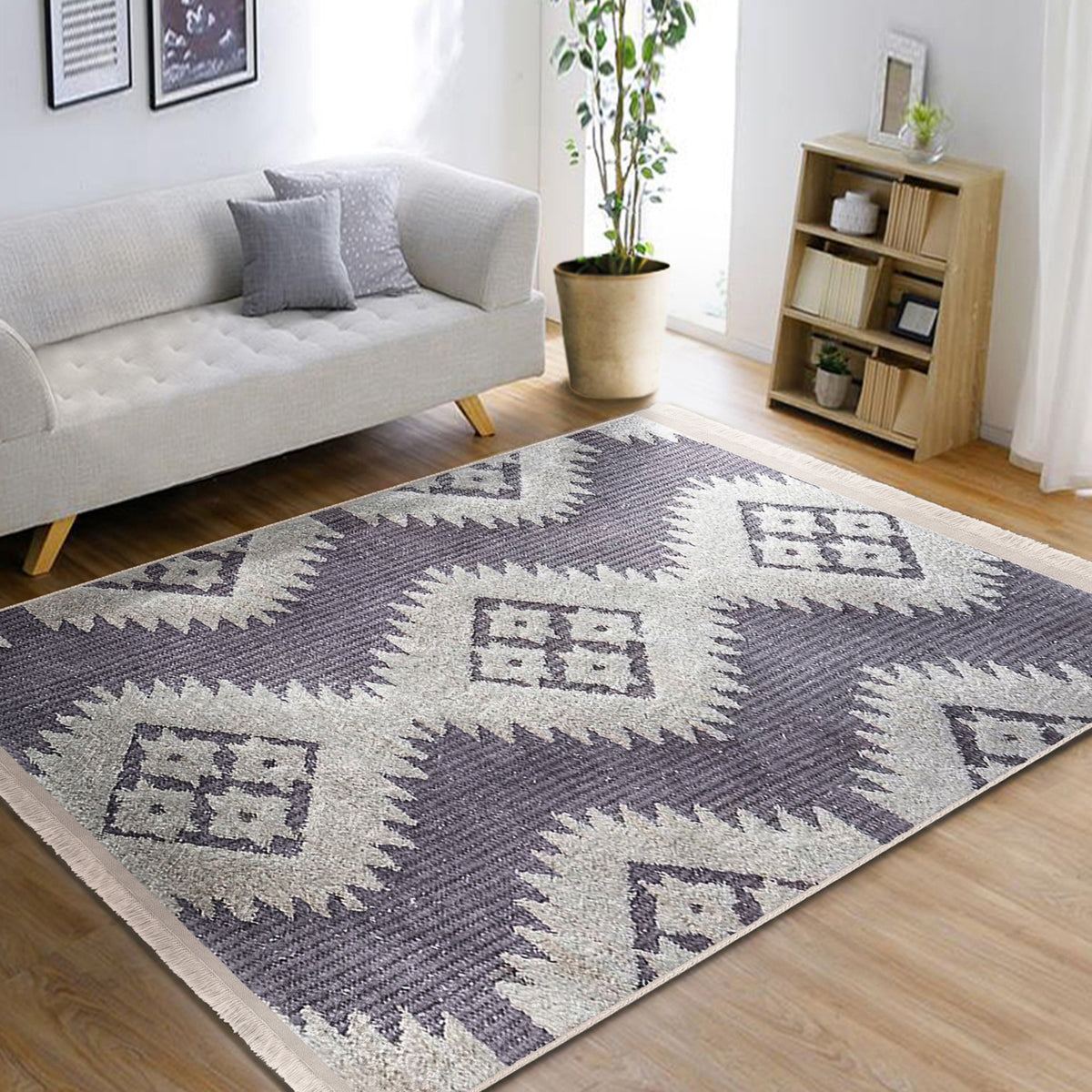 The Cozy Heritage Home Washable Area Rug