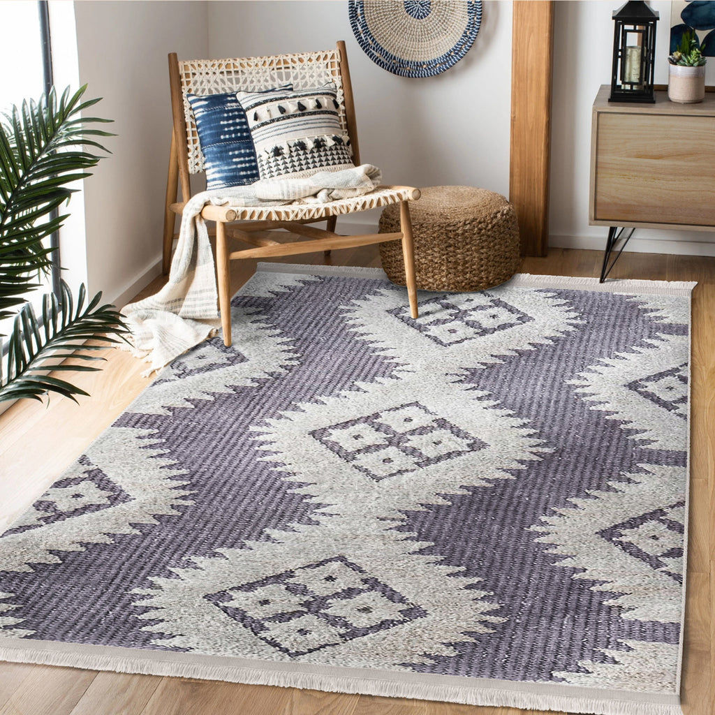The Cozy Heritage Home Washable Area Rug