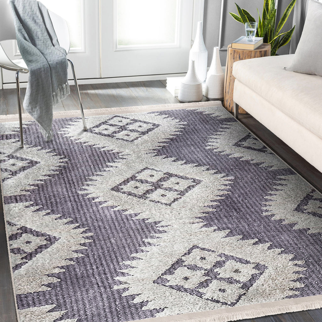 The Cozy Heritage Home Washable Area Rug