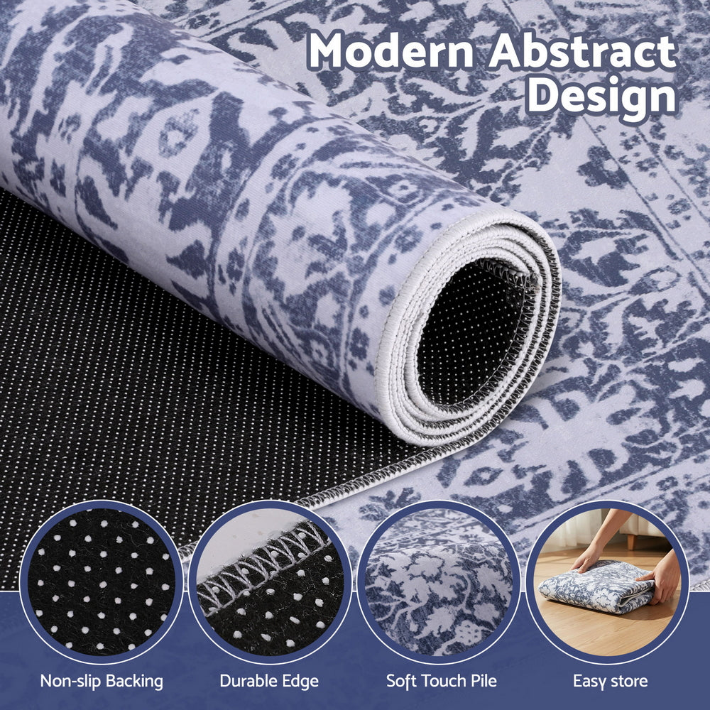 The Modern Velvet Geometric Rug