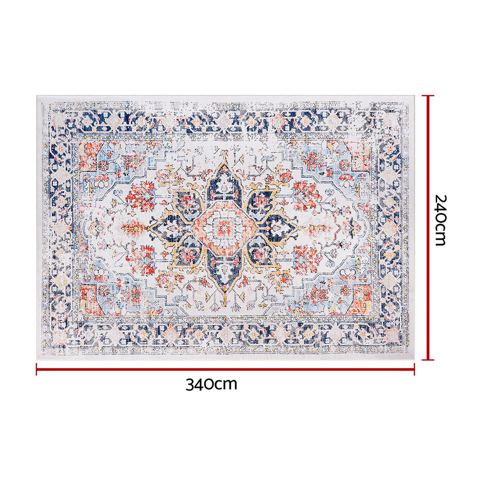 The Bohemian Distressed Multi Rug