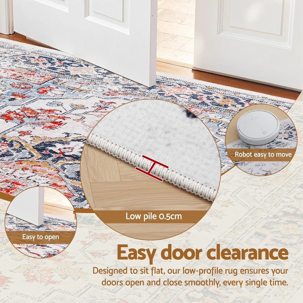 The Bohemian Distressed Multi Rug
