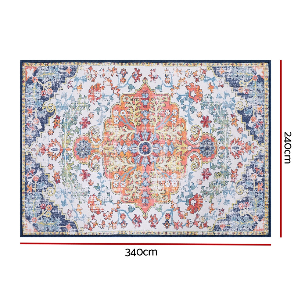 The Bohemian Medallion Washable Rug