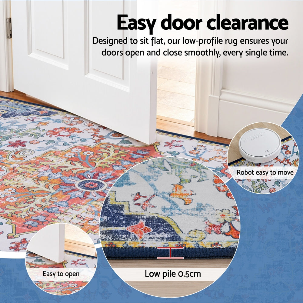 The Bohemian Medallion Washable Rug