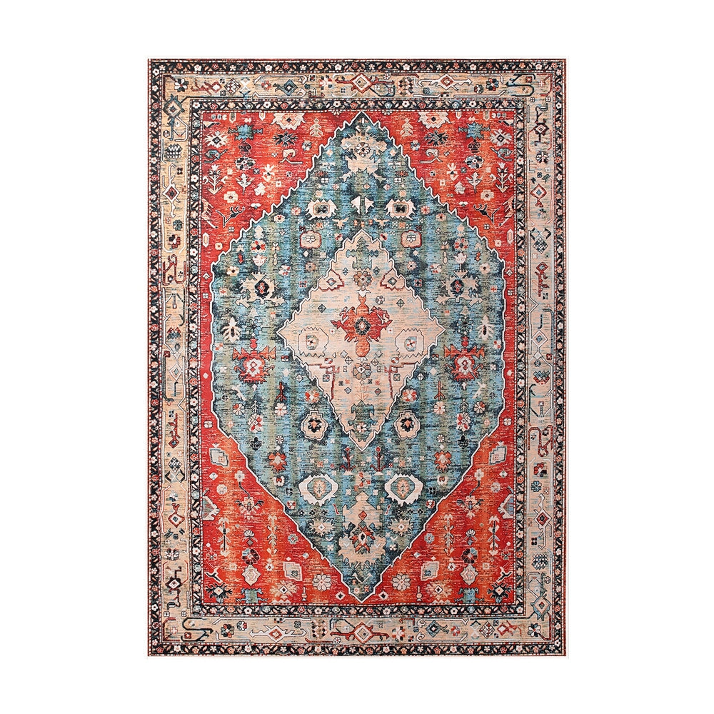 The Transitional Faded Washable Rug