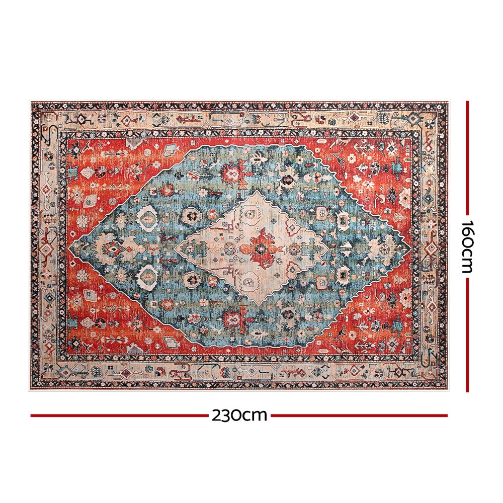 The Transitional Faded Washable Rug