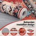 The Transitional Faded Washable Rug