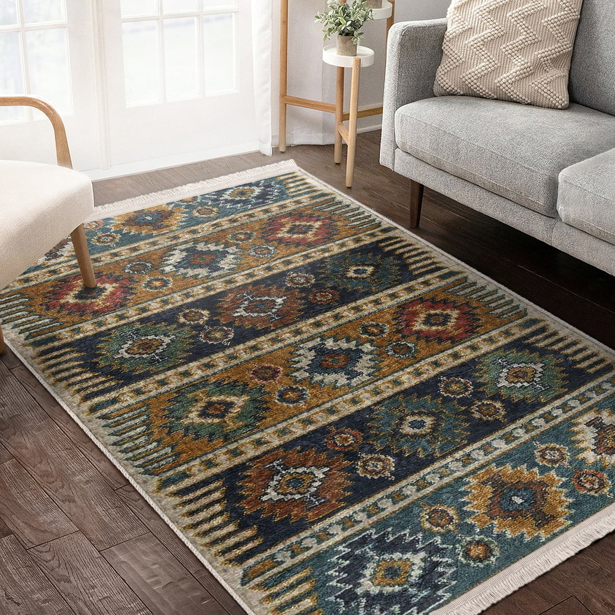 The Classic Palatial Washable Area Rug