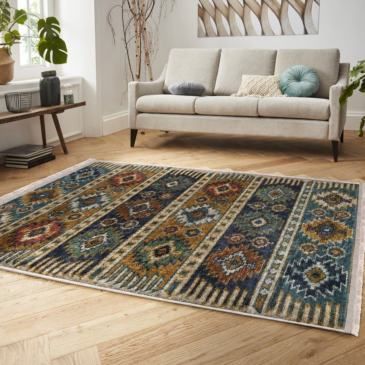 The Classic Palatial Washable Area Rug