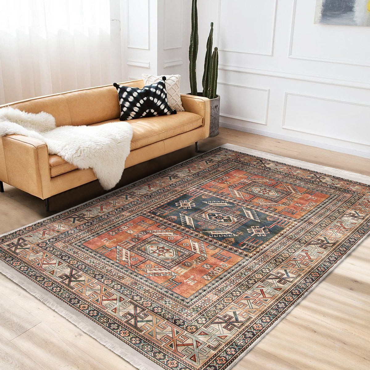 The Vintage Timeless Antique Washable Area Rug