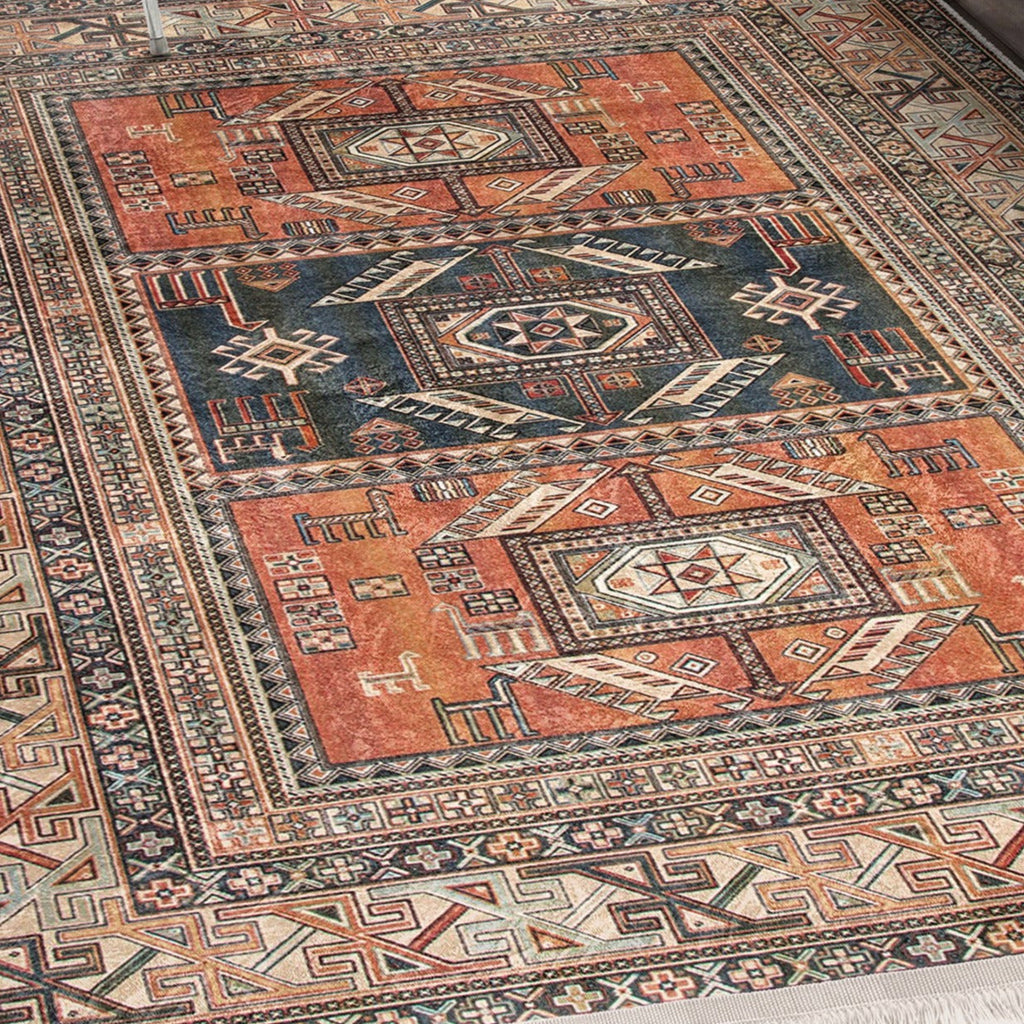 The Vintage Timeless Antique Washable Area Rug