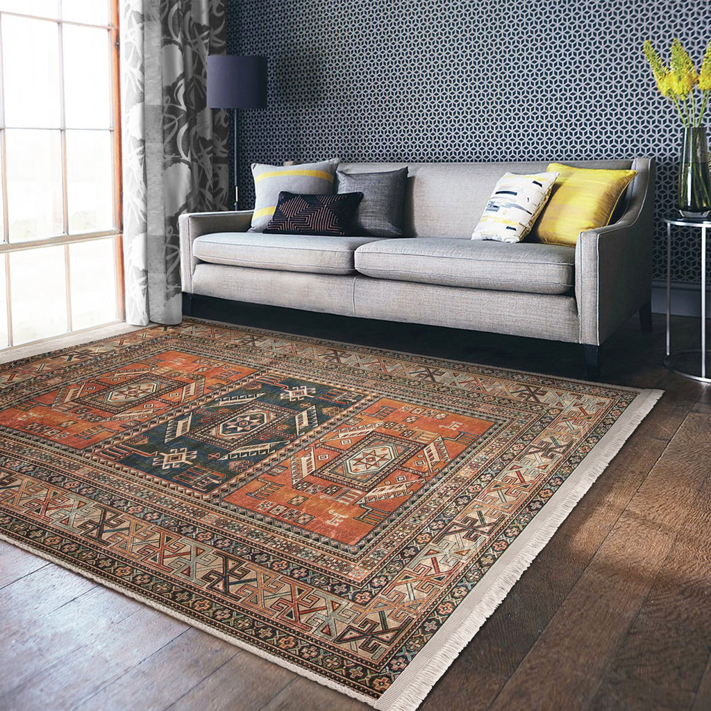 The Vintage Timeless Antique Washable Area Rug