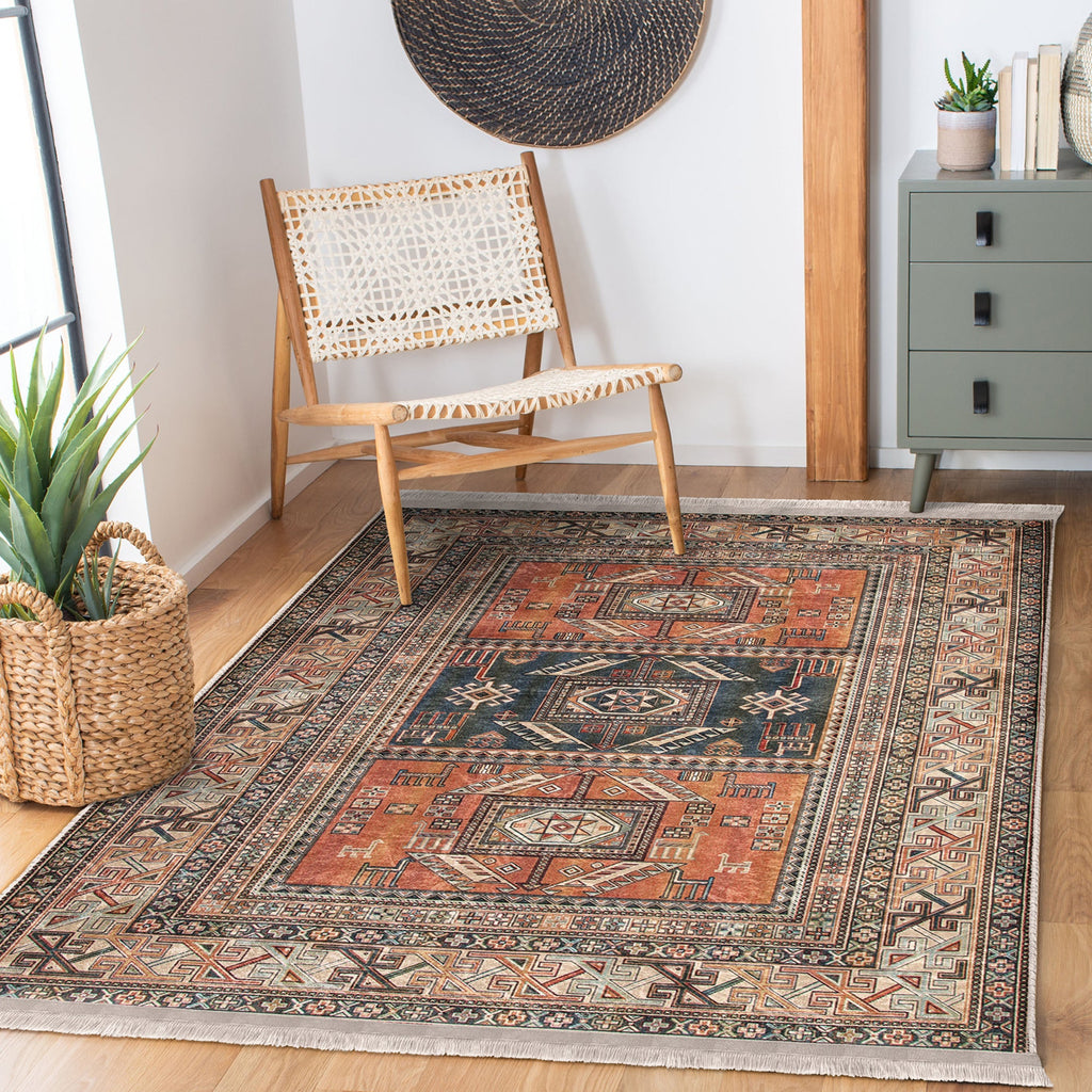 The Vintage Timeless Antique Washable Area Rug