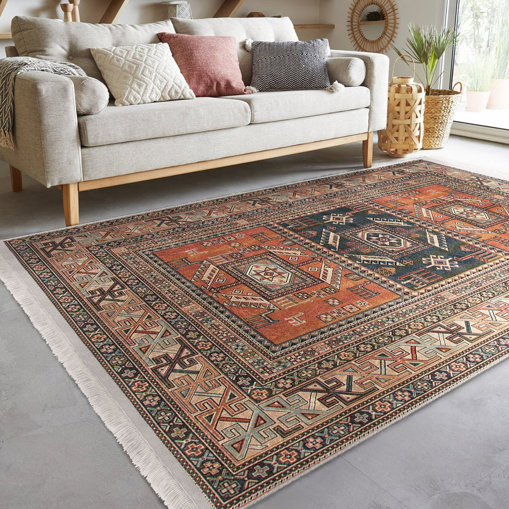 The Vintage Timeless Antique Washable Area Rug