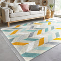 The Modern Serenity Washable Area Rug