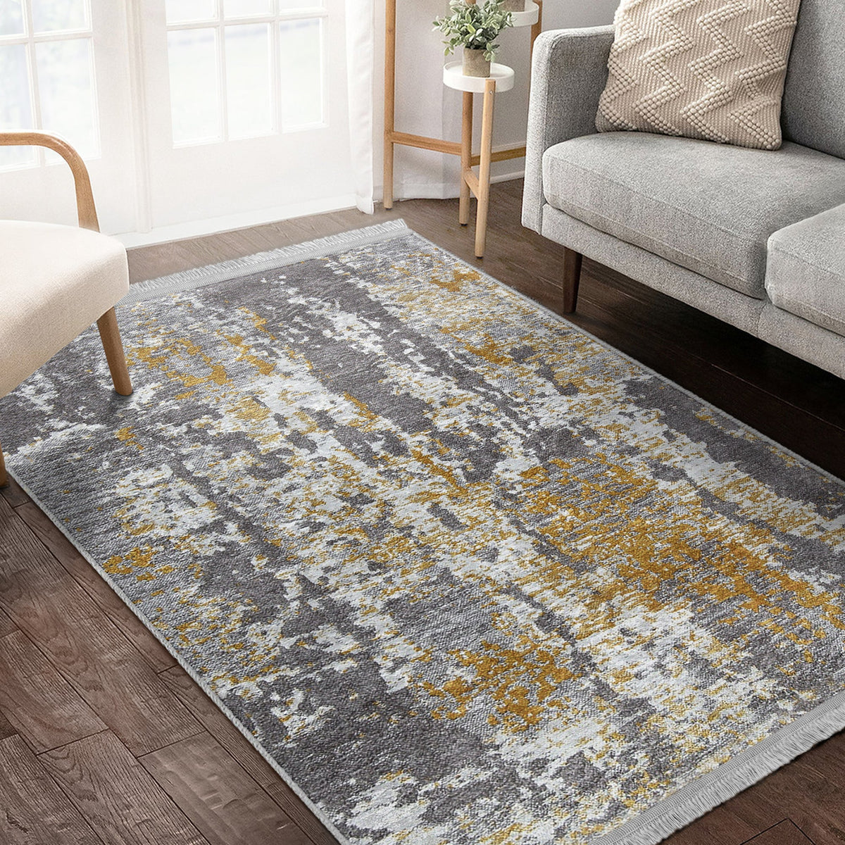 The Antique Heirloom Washable Area Rug