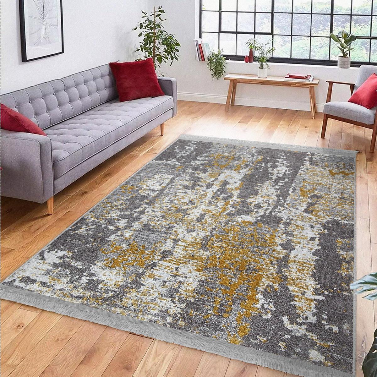 The Antique Heirloom Washable Area Rug