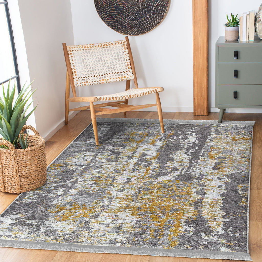 The Antique Heirloom Washable Area Rug