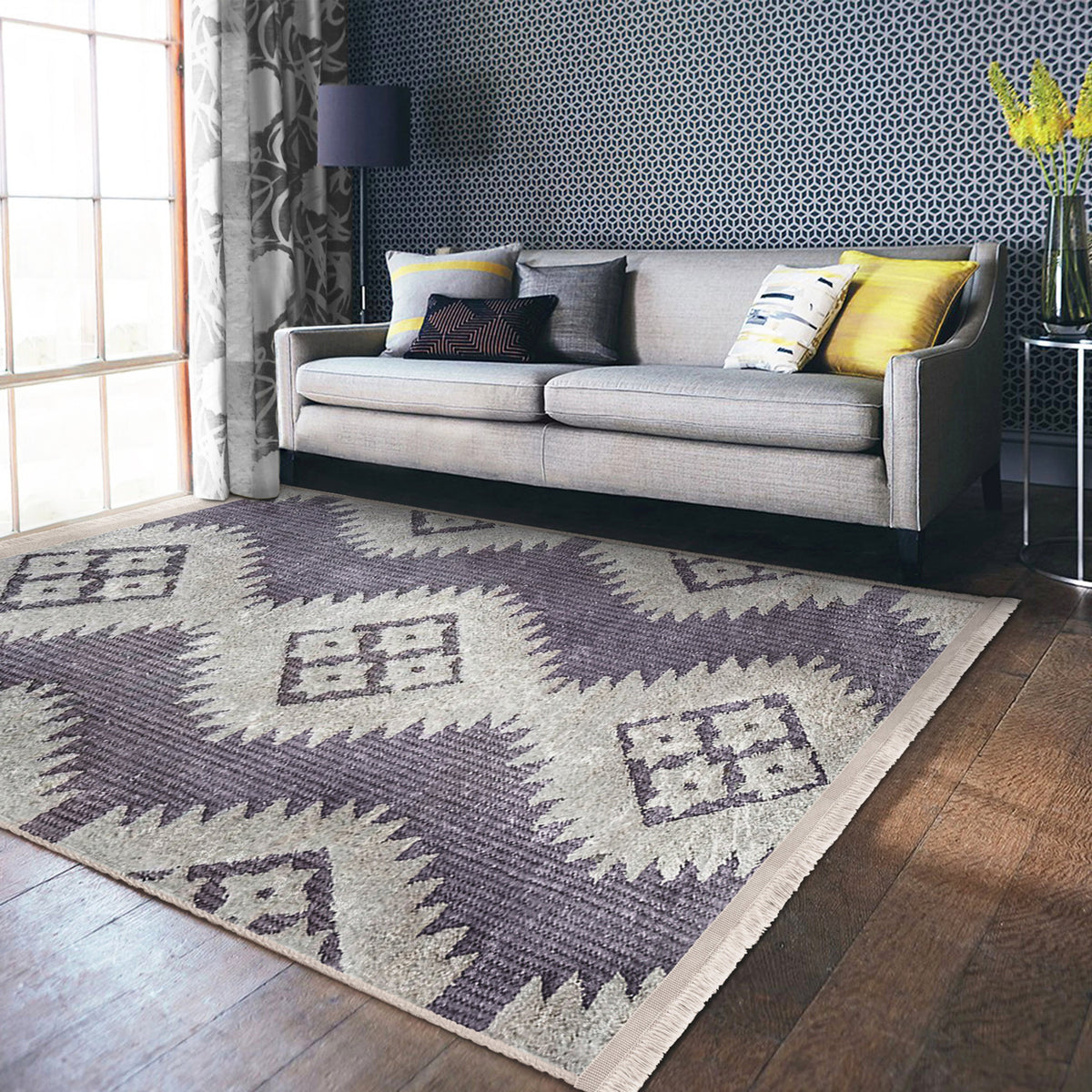 The Cozy Heritage Home Washable Area Rug