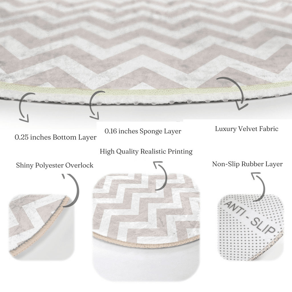 The Cozy Plush Bedroom Washable Rug