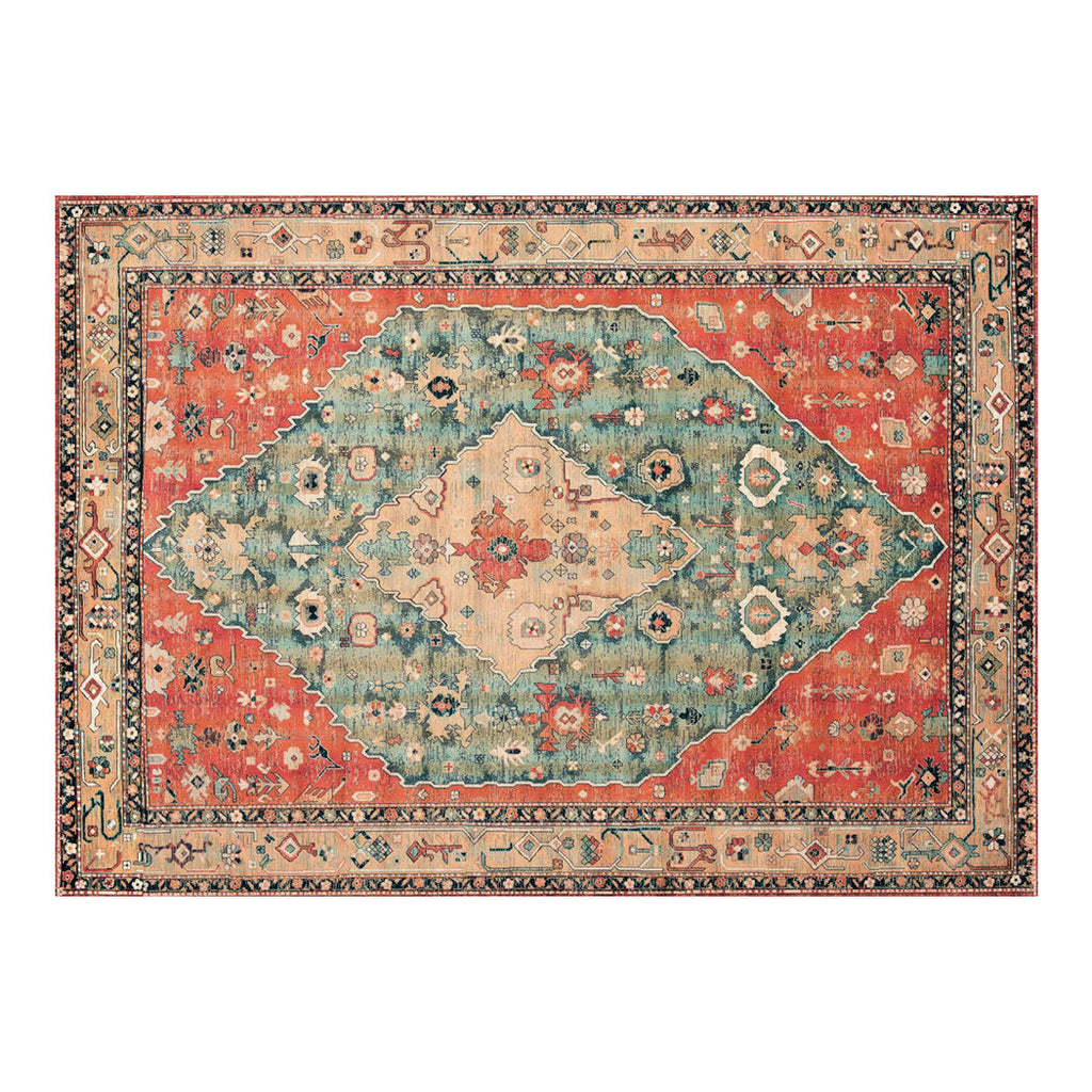 The Marlow Vintage Distressed Washable Rug