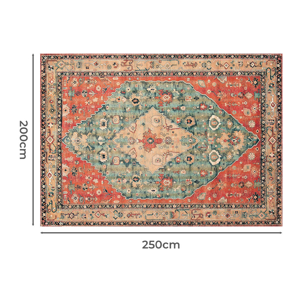 The Marlow Vintage Distressed Washable Rug