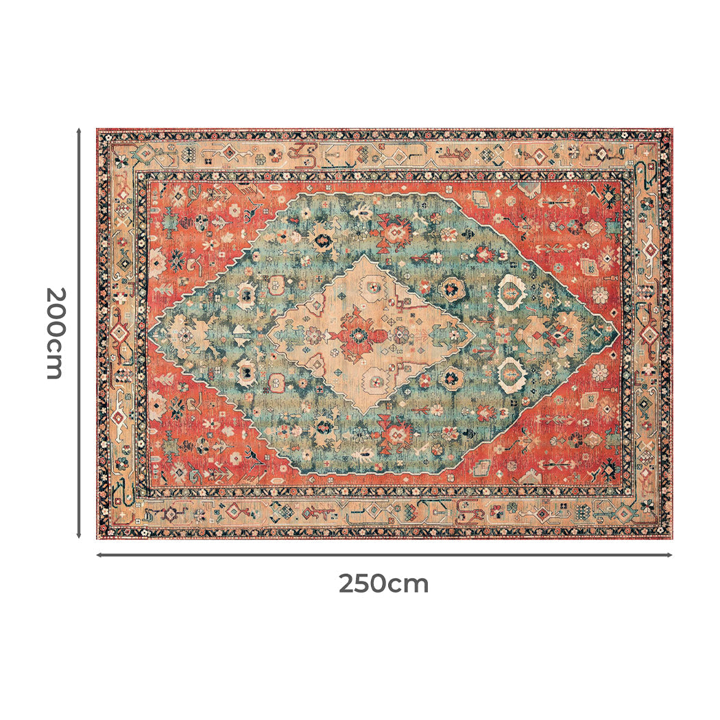 The Marlow Vintage Distressed Washable Rug