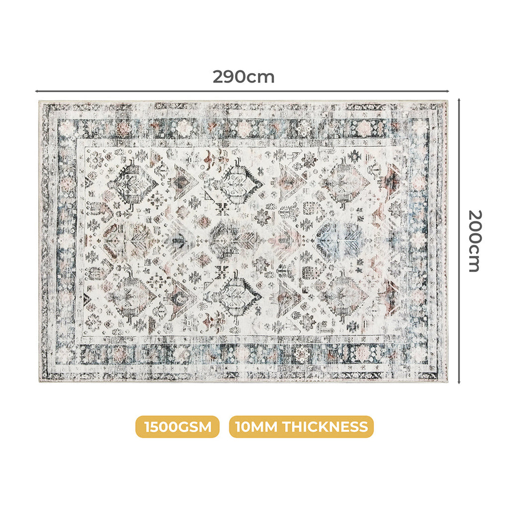 The Marlow Vintage Distressed Plush Rug