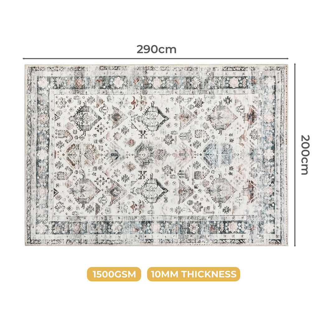 The Marlow Vintage Distressed Plush Rug