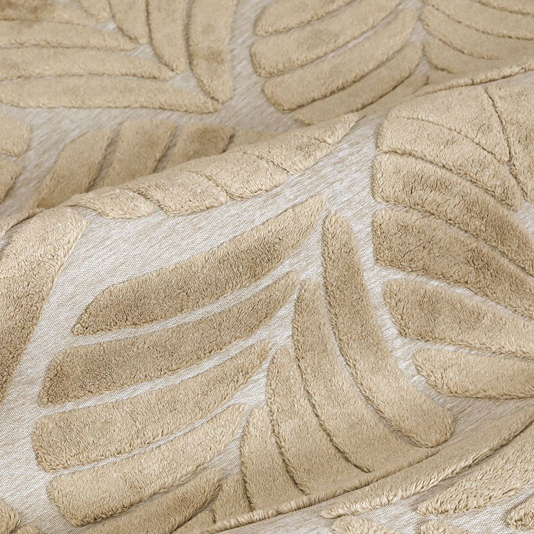 The Marlow Botanical Embossed Plush Rug