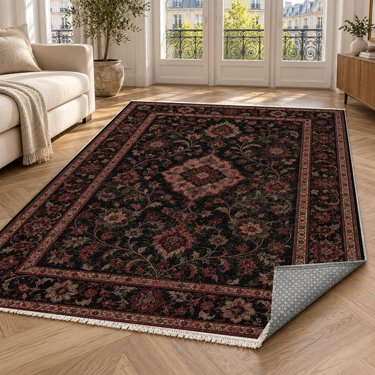 The Kashan Washable Rug