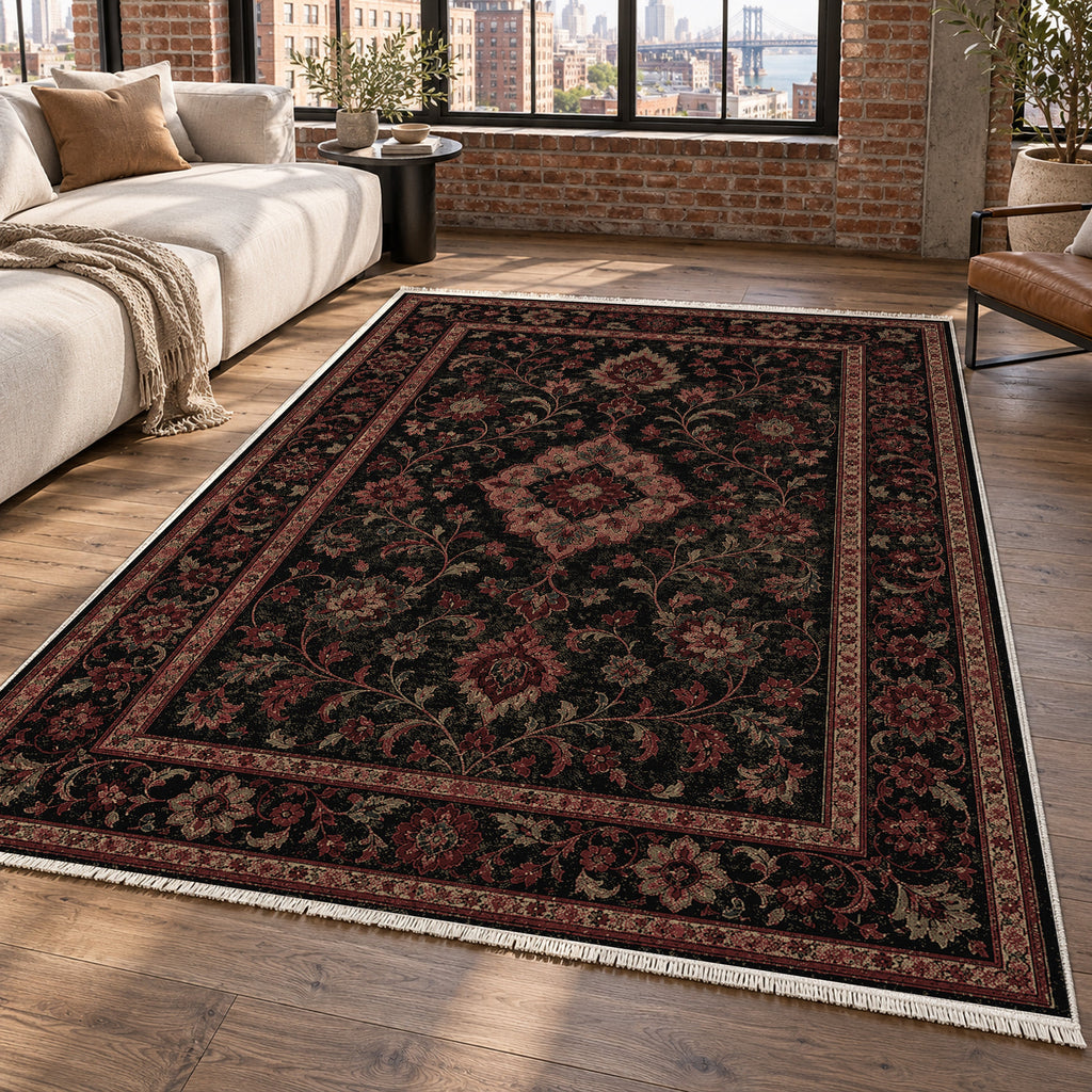 The Kashan Washable Rug