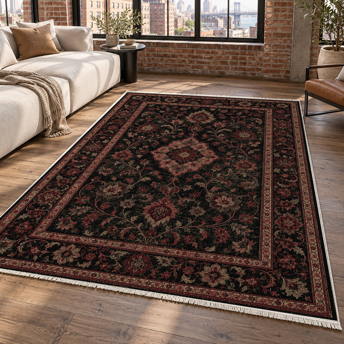 The Kashan Washable Rug
