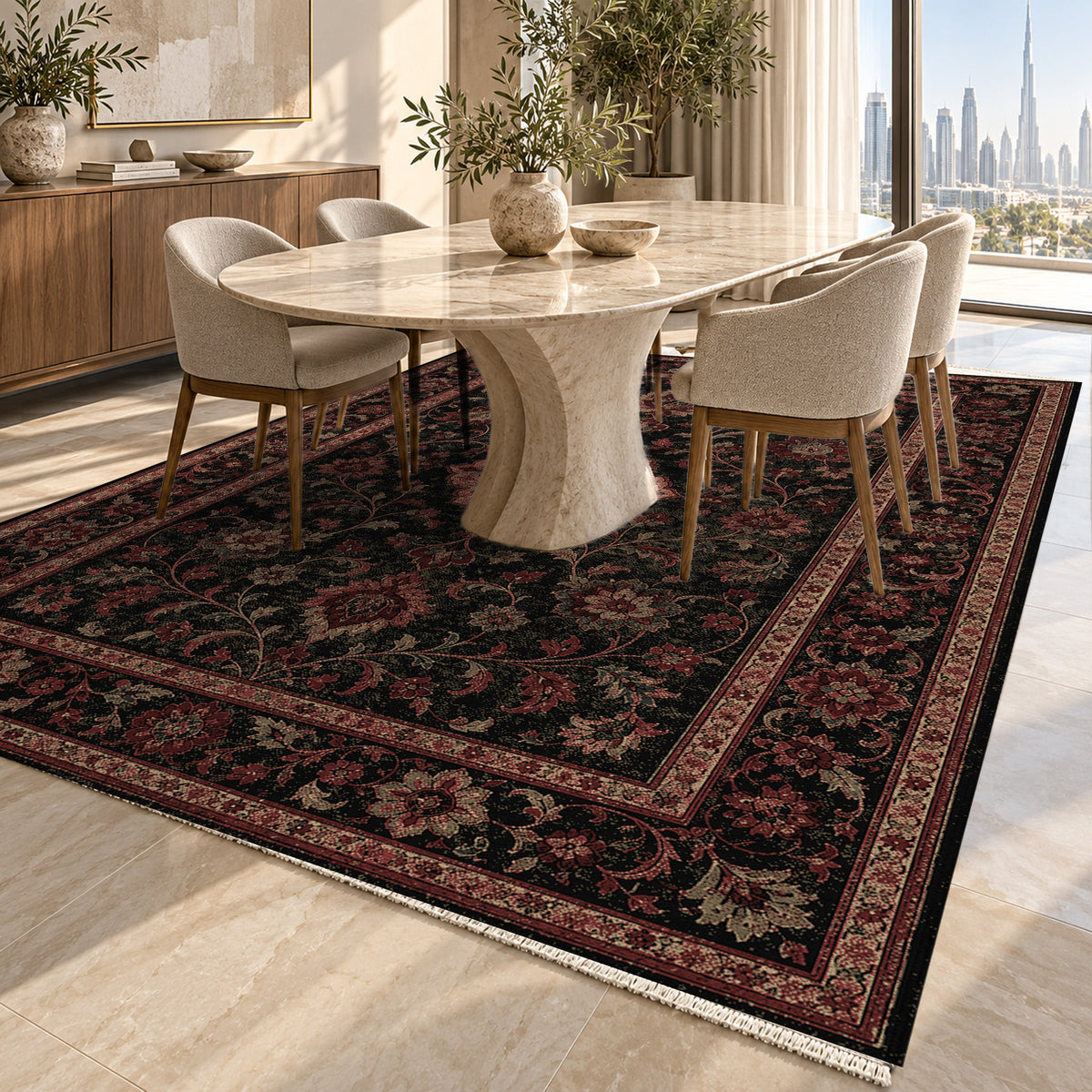 The Kashan Washable Rug