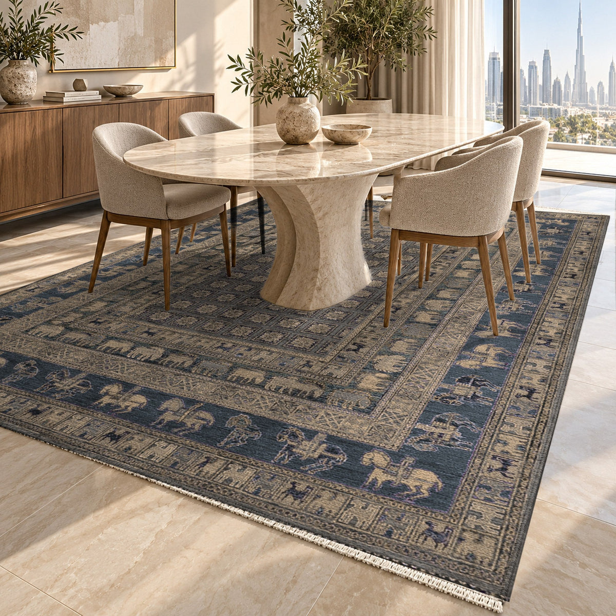 The Pazyryk Washable Rug