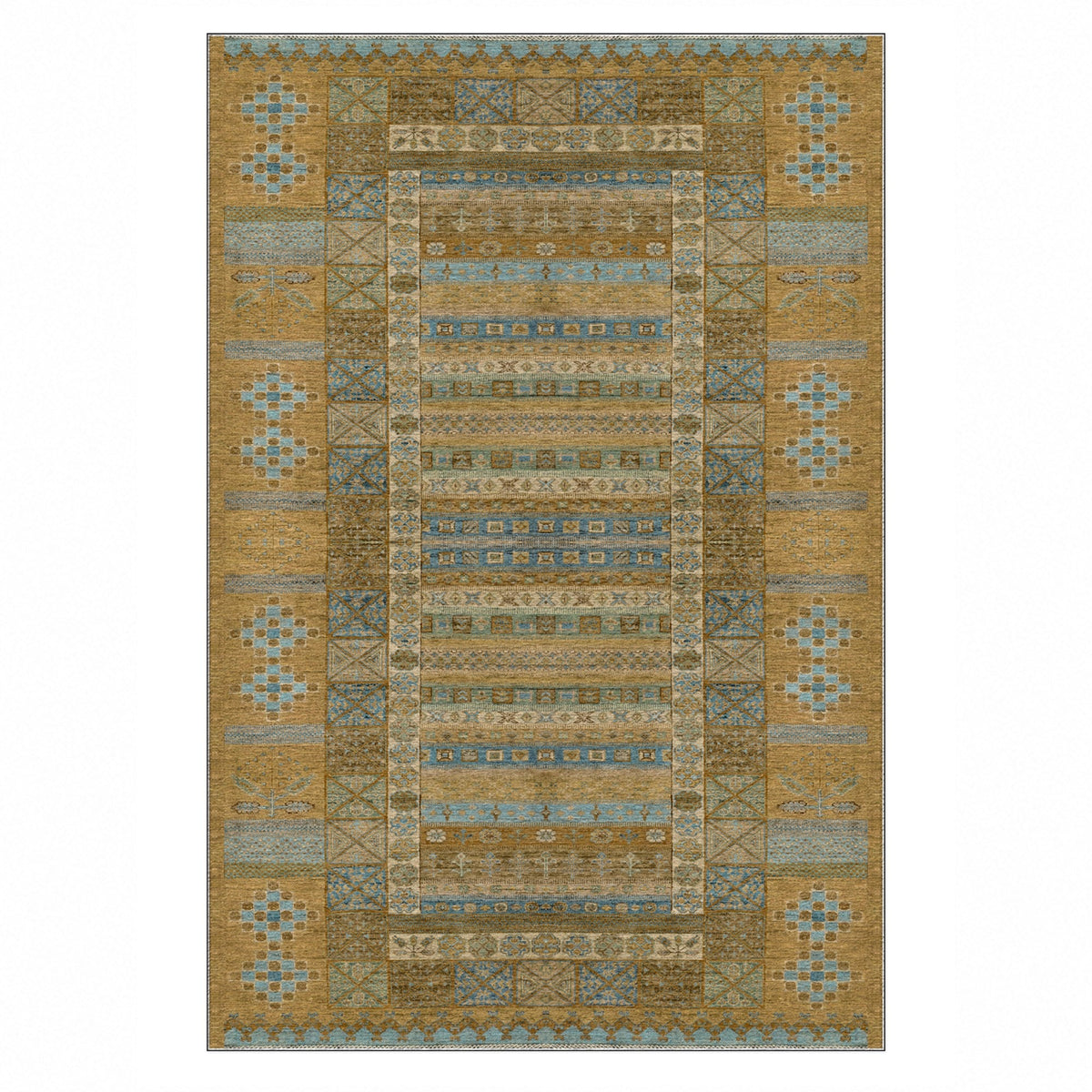 The Tribal Stripe Washable Rug