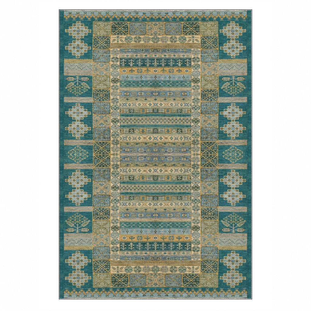 The Tribal Stripe Washable Rug
