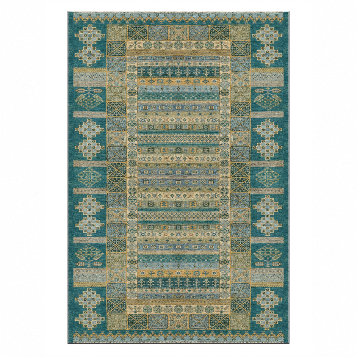 The Tribal Stripe Washable Rug