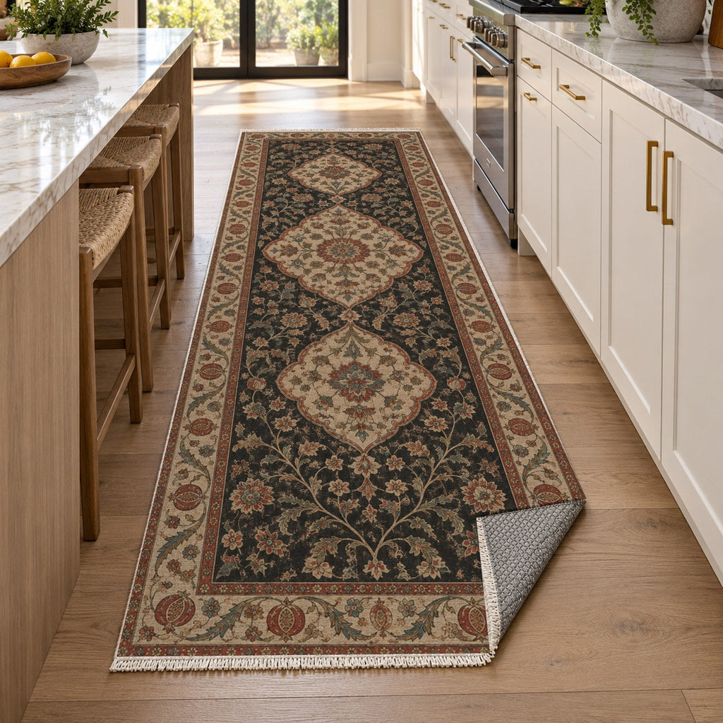 The Vintage Bloom Washable Rug